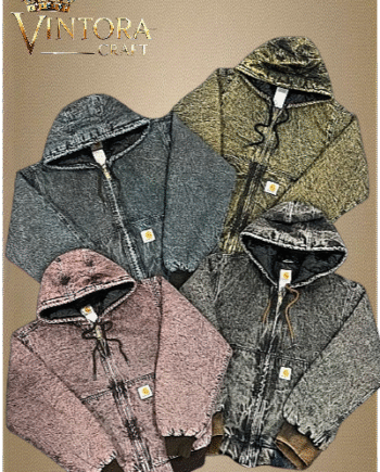 CARHARTT REWORK ACID WASH JACKET