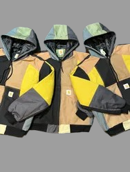 CARHART REWORKED PATCHWORK HOODIE