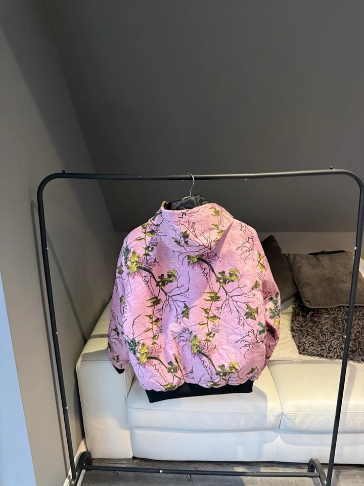 CARHARTT CAMO PINK REWORKED JACKED